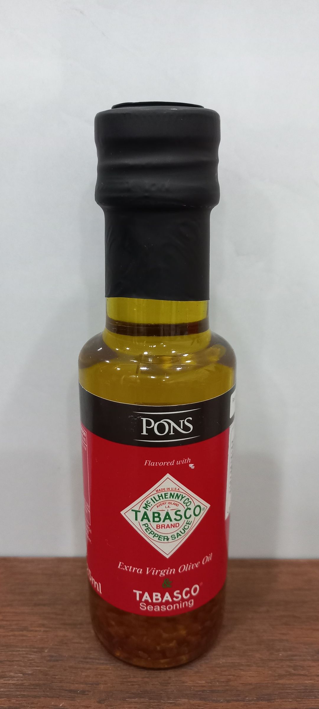 Dầu olive Extra Virgin vị ớt Tabasco hiệu Pons 125ml