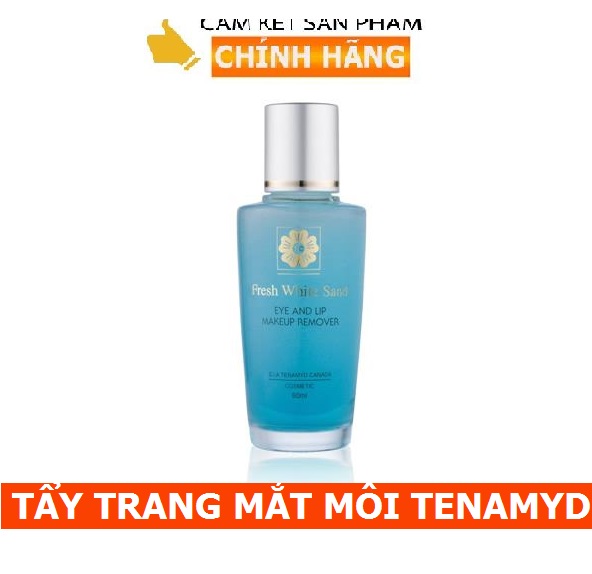 Nước tẩy trang mắt và môi Tenamyd Fresh White Sand - Eye And Lip Makeup Remover 60ml