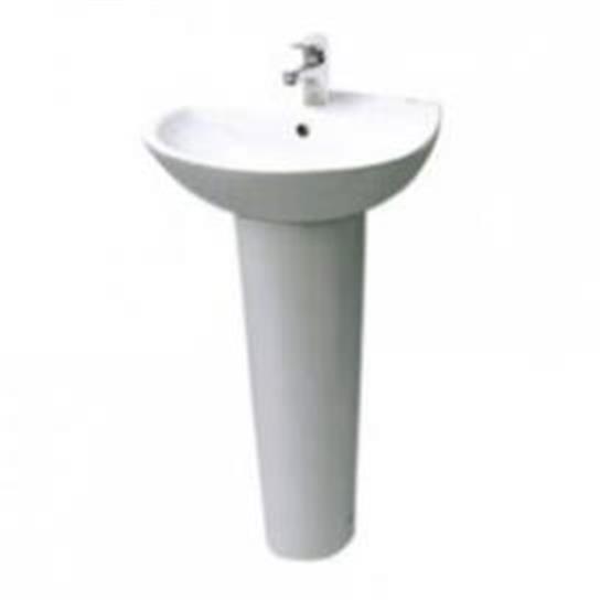 Chậu rửa mặt lavabo Inax L-285V L-288VD treo tường Chân Dài