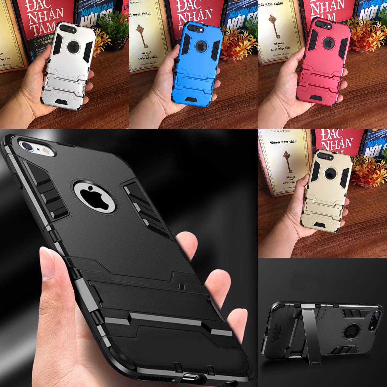 Ốp lưng iphone iron man chống sốc va đập ip 6 6s 7 8 plus x xr xs max 11 11 pro 11pro max