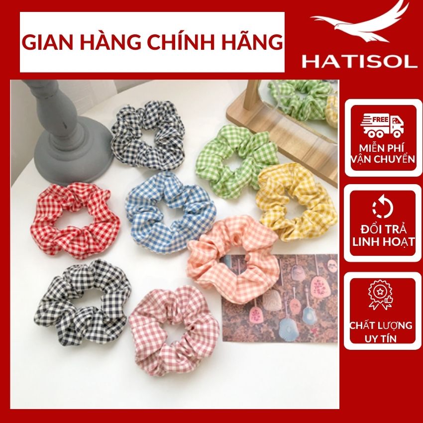 Dây cột tóc T05, dây cột tóc nhiều màu, dễ thương cho con gái