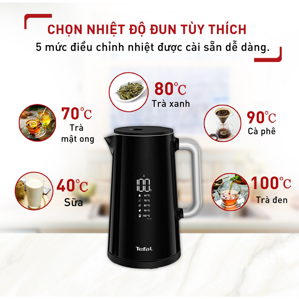Ấm siêu tốc smart & light ko850810
