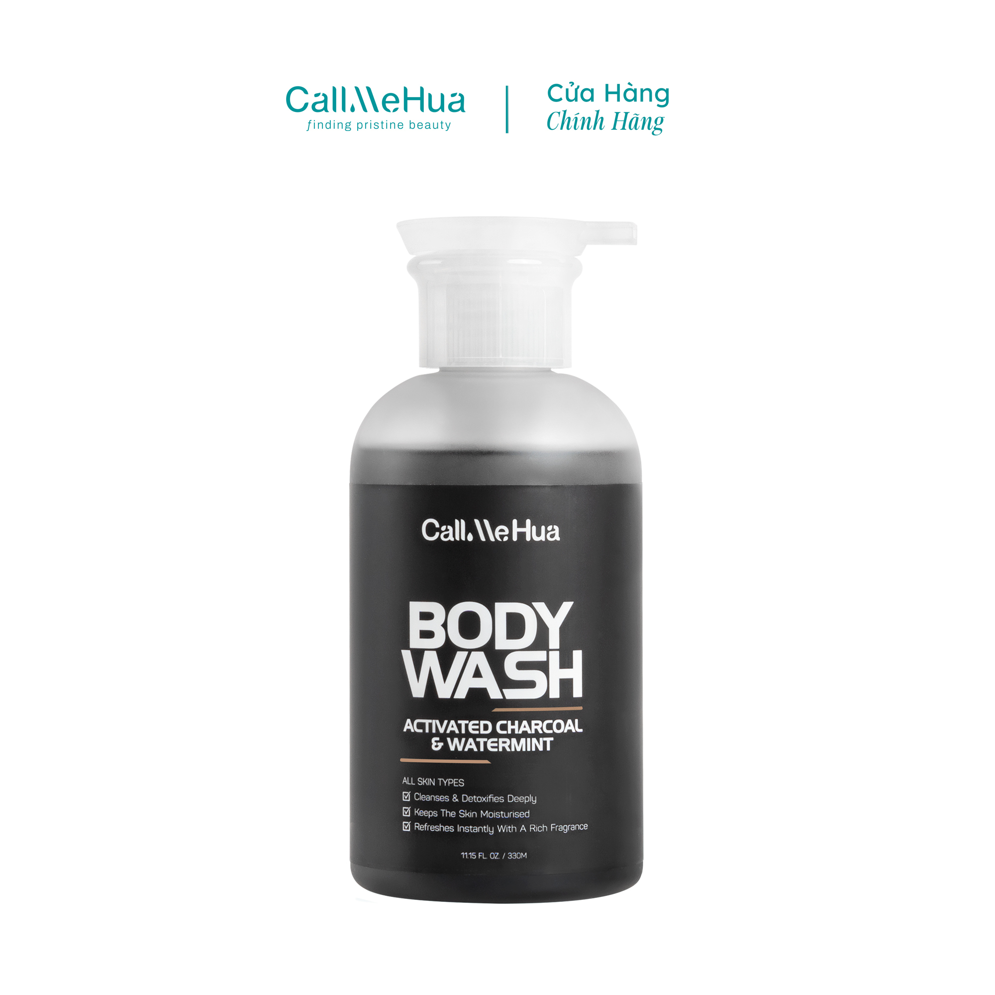 Sữa tắm than hoạt tính detox & khử mùi cơ thể callmehua
