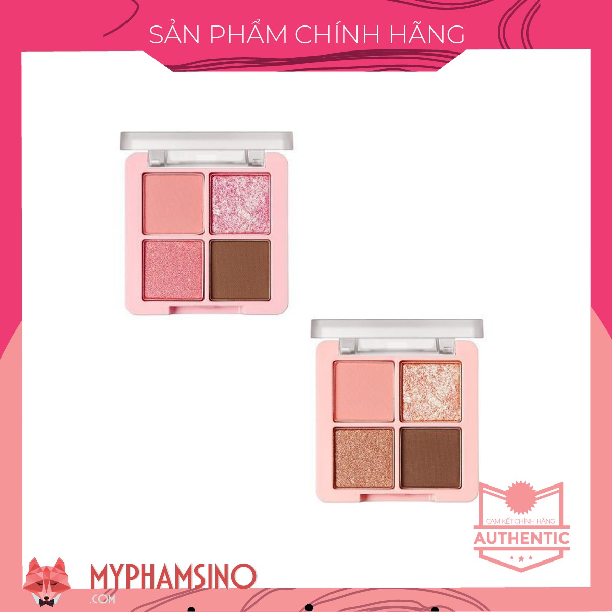 Phấn mắt Black Rouge Crystal Heart Lock Shadow