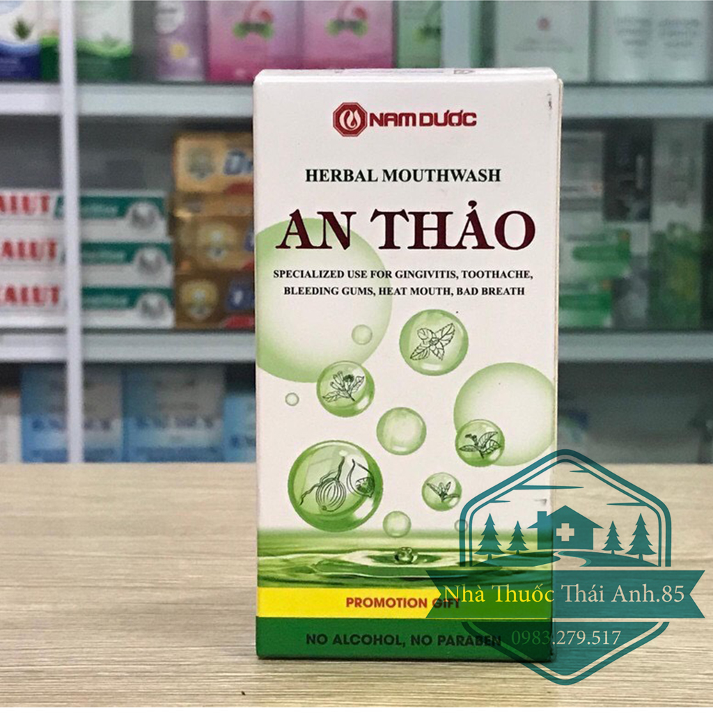 Nước súc miệng an thảo 250ml