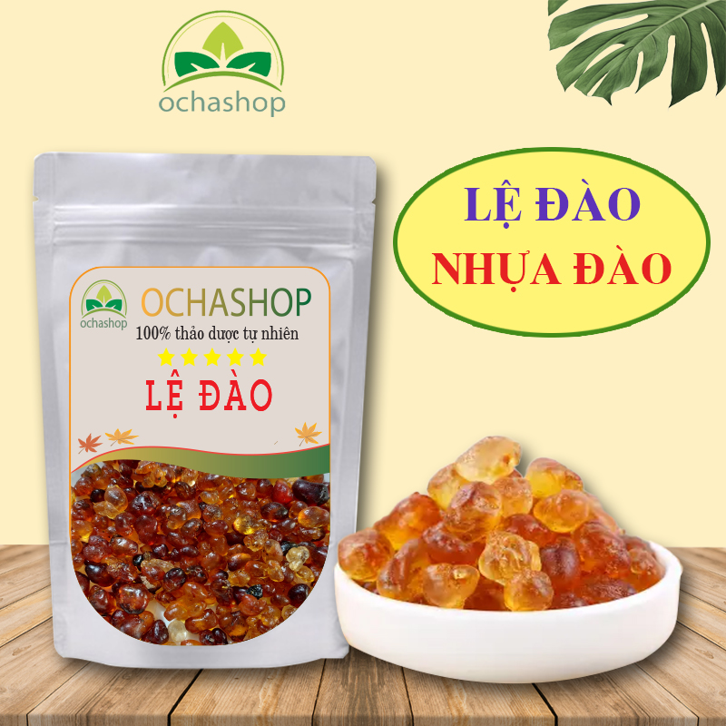 Nhựa đào 100gr giúp đẹp da, dùng nấu chè dưỡng nhan