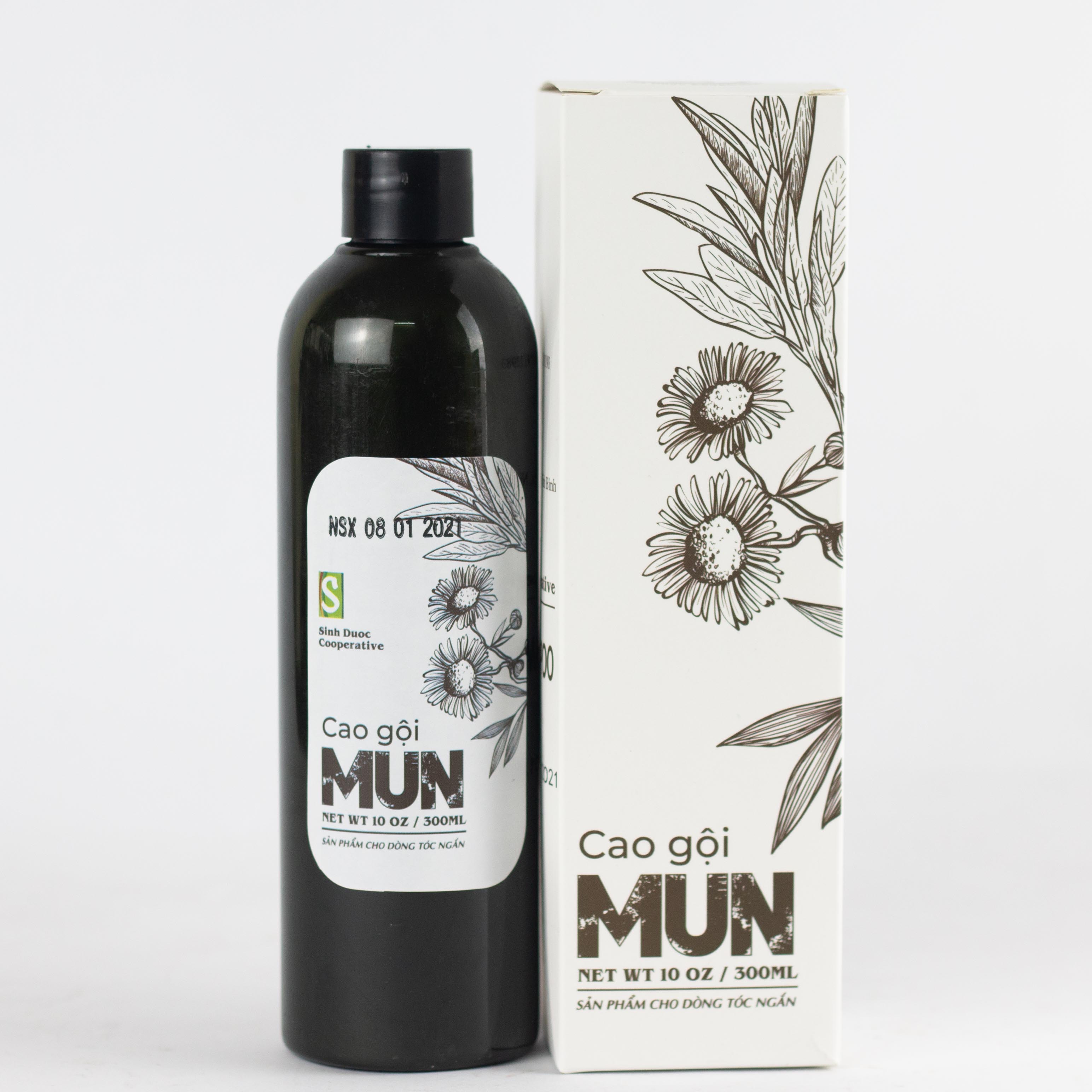 Cao gội thảo dược mun 300ml