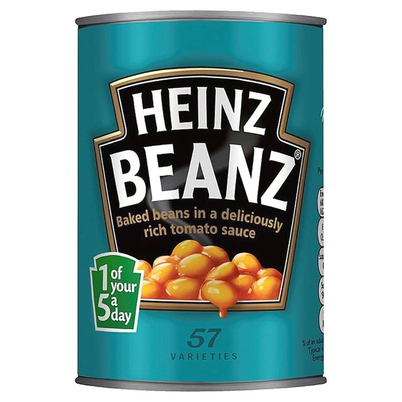 Đậu sốt cà chua Heinz Beans 415g chính hãng vị ngậy ngon - Baked beans in a deliciously rich tomato sauce