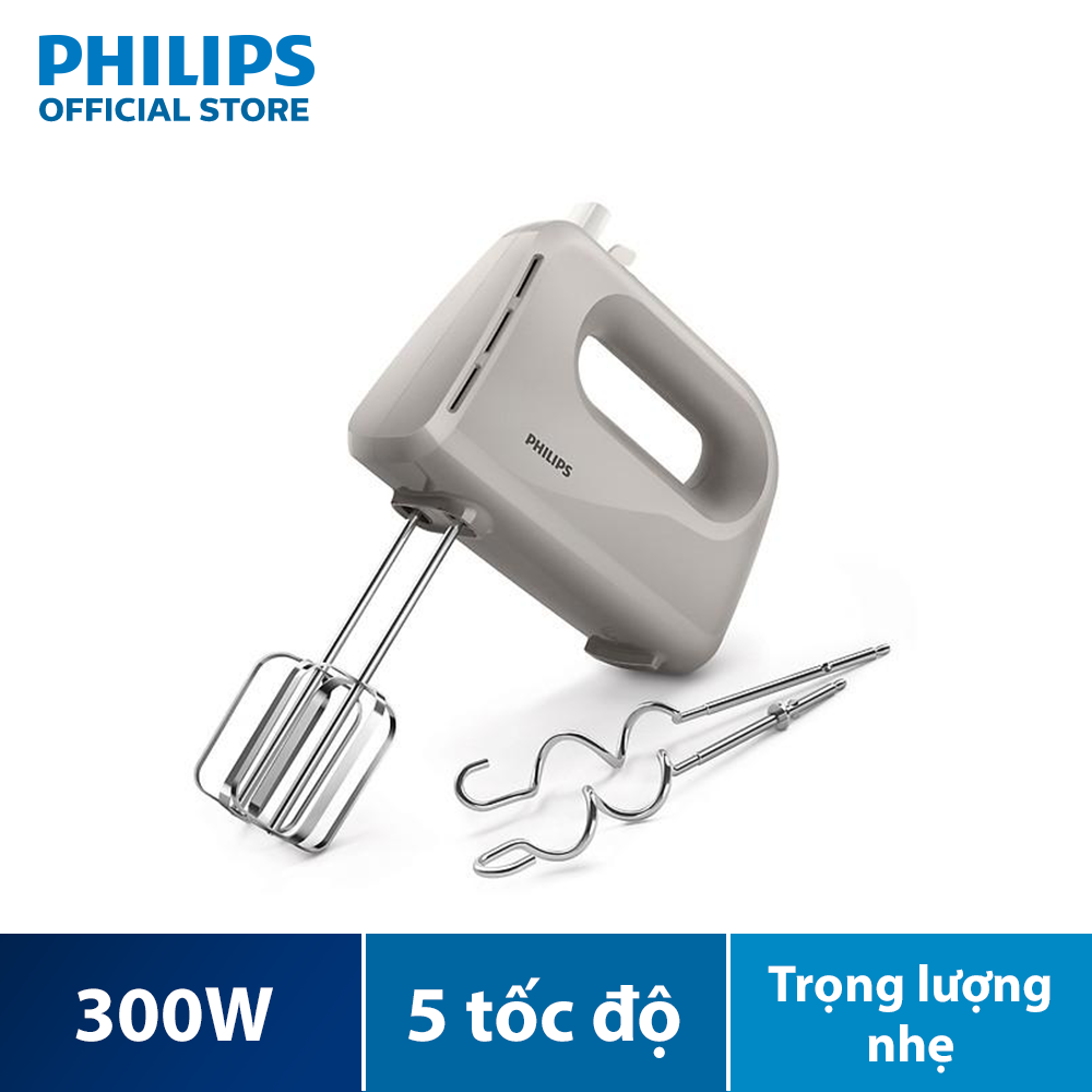 Máy Đánh Trứng Cầm Tay Philips HR3705/20-Hàng Phân Phối Chính Hãng
