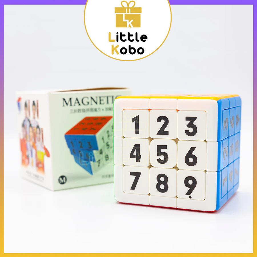 Rubik YuXin Sliding Sudoku 3x3 2x2 Cube Có Nam Châm Rubic Biến Thể 2024 Đồ Chơi Trí Tuệ Trẻ Em