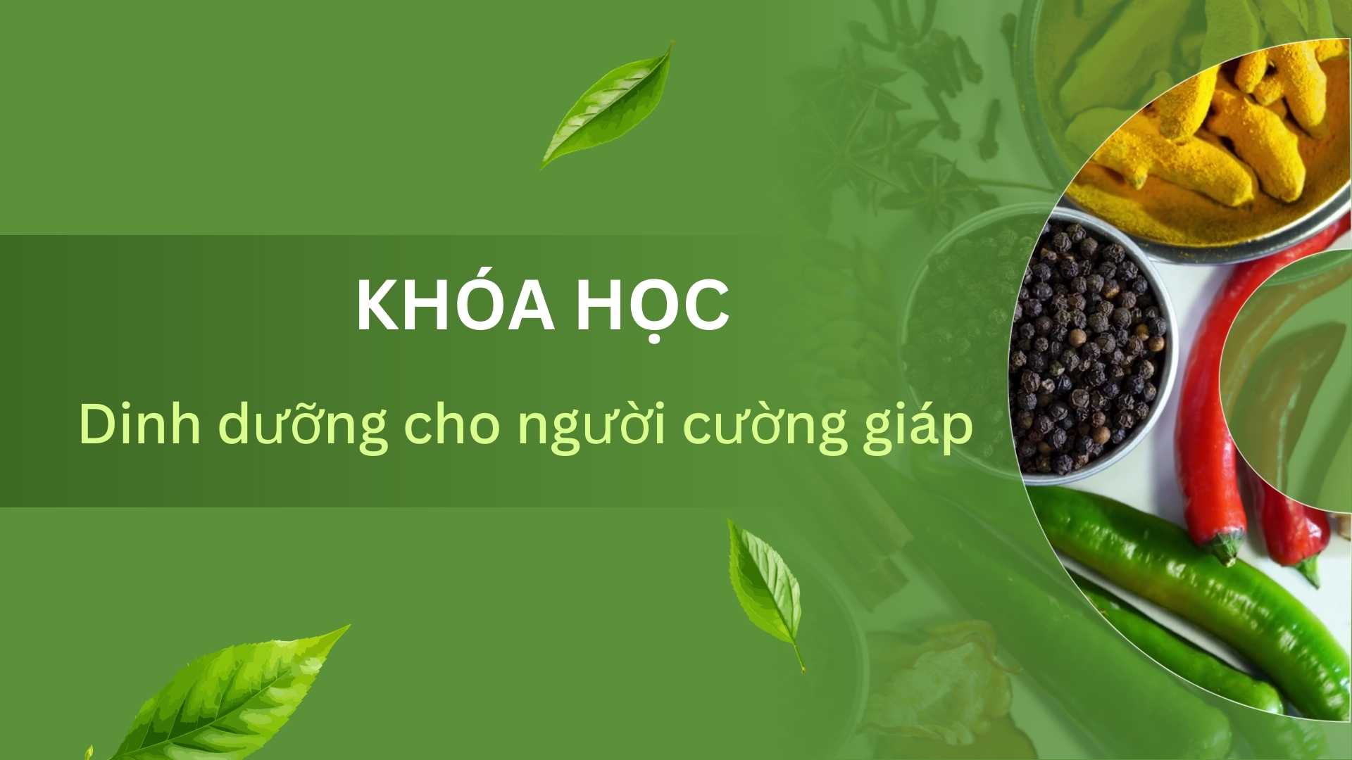 Dinh dưỡng cho người cường giáp