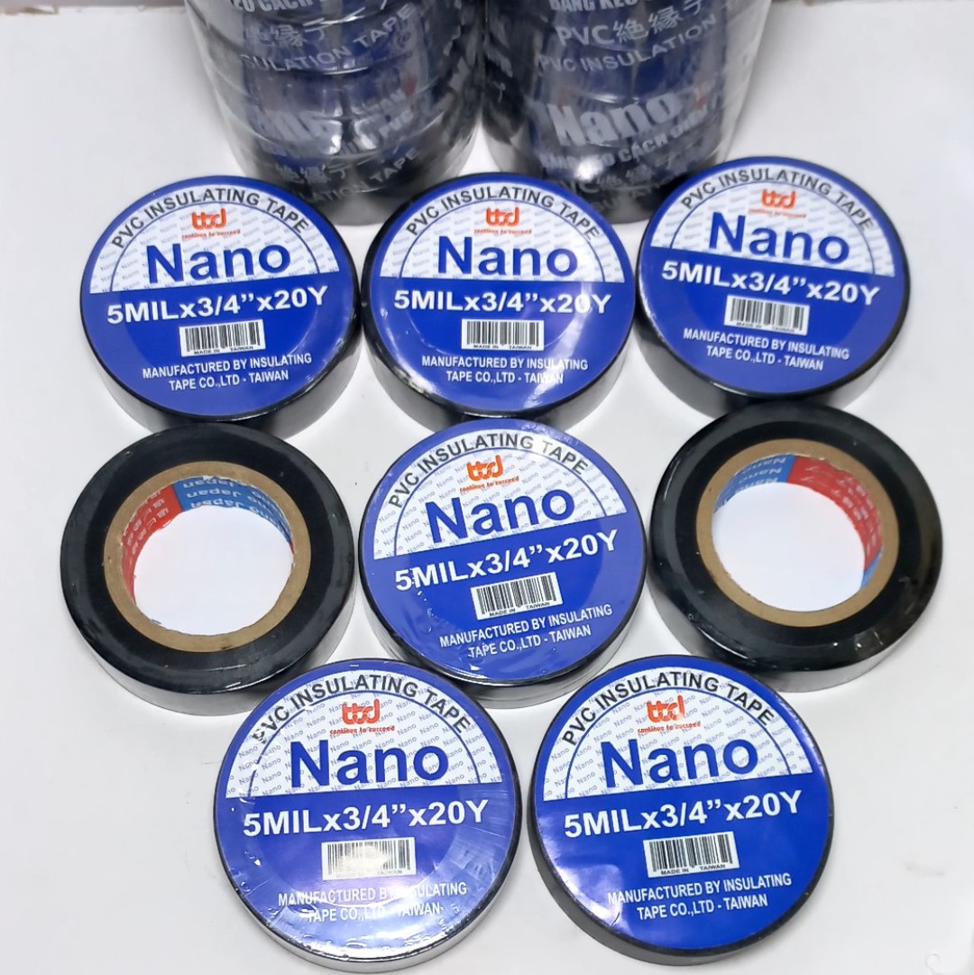 1 Cuộn Băng keo điện Nano 20 yard , băng keo điện chịu nhiệt 20yard