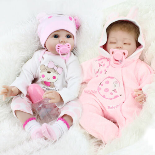 {Sale 50% Còn 399k} Búp Bê Tái Sinh Thân Gòn Mềm Mại NPK 16 inch 40 cm Reborn Vinyl Doll