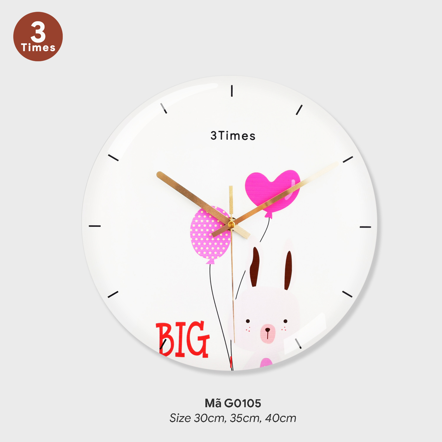 [HCM]Đồng Hồ Treo Tường Thú Cưng Chó Corgi Alaska Pugs Đồng Hồ Treo Tường Kích Thước Chuẩn 25cm