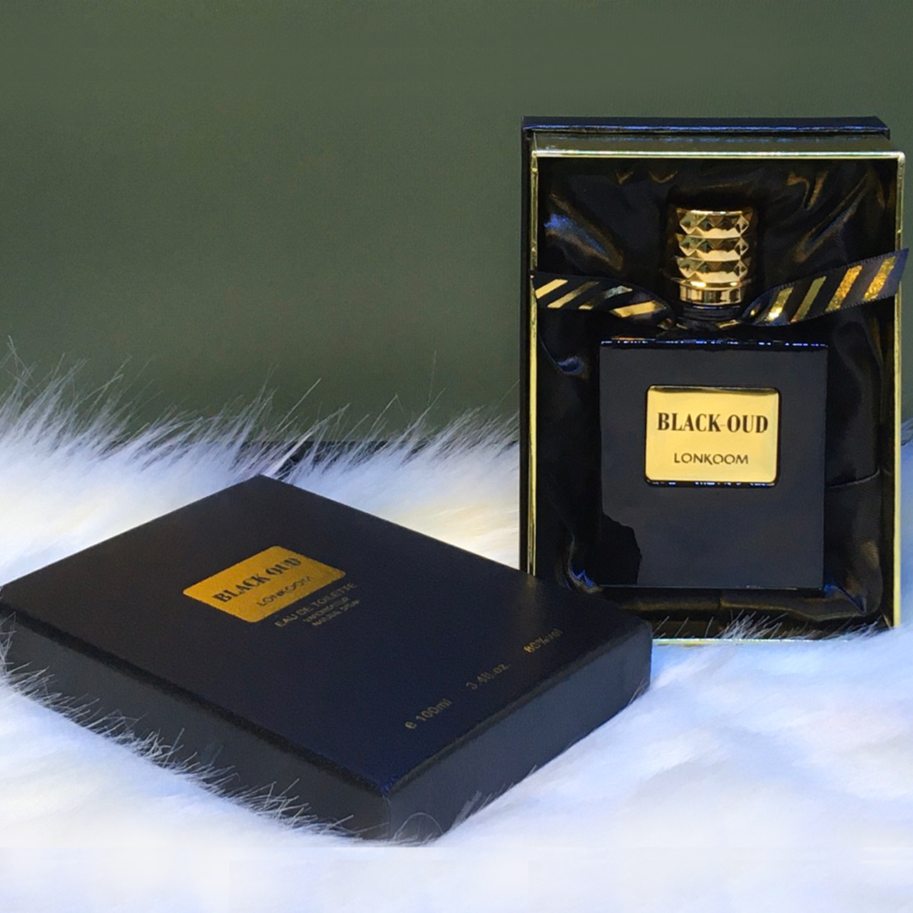 Nước hoa nam Black Oud Lonkoom sang chảnh