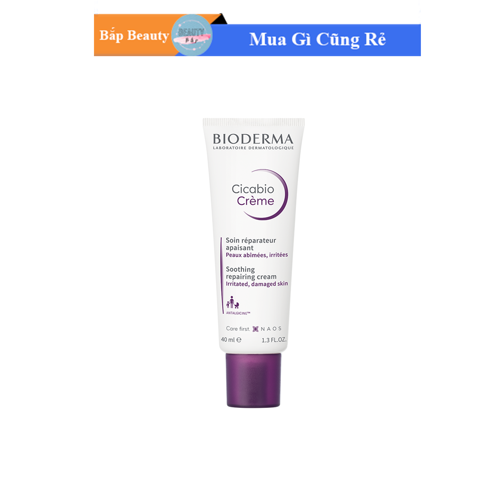 Kem Dưỡng Phục Hồi Da Hư Tổn Bioderma của Pháp 40ml