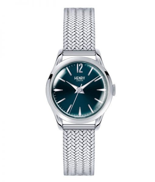 Đồng hồ nữ henry london hl25-m-0109 dây kim loại fullbox