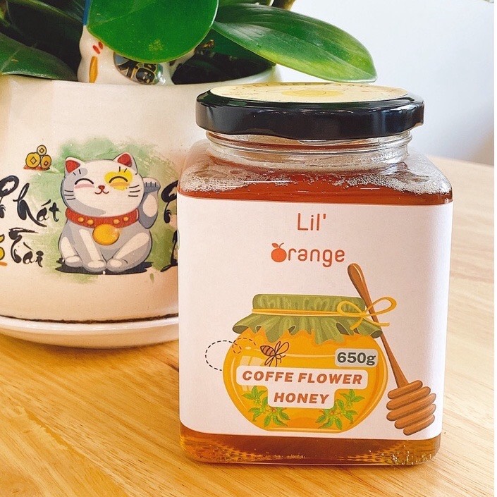 Mật ong hoa cà phê nguyên chất - organic coffee flower honey 650gr