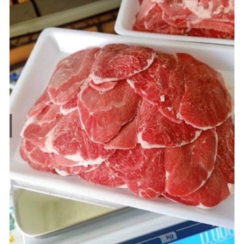 Ba rọi bò mỹ cắt lát vĩ 500gr