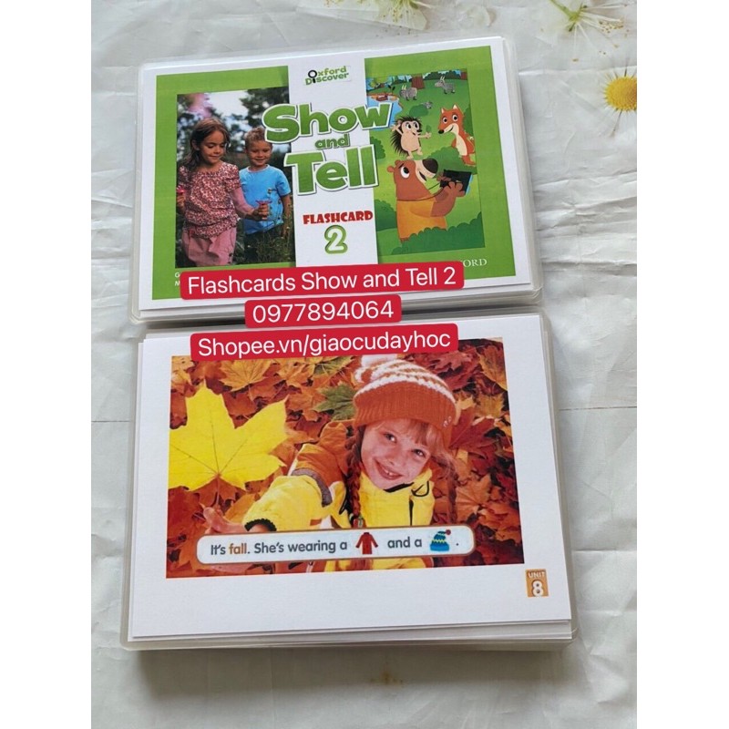 Flashcards Show and Tell 1-2-3