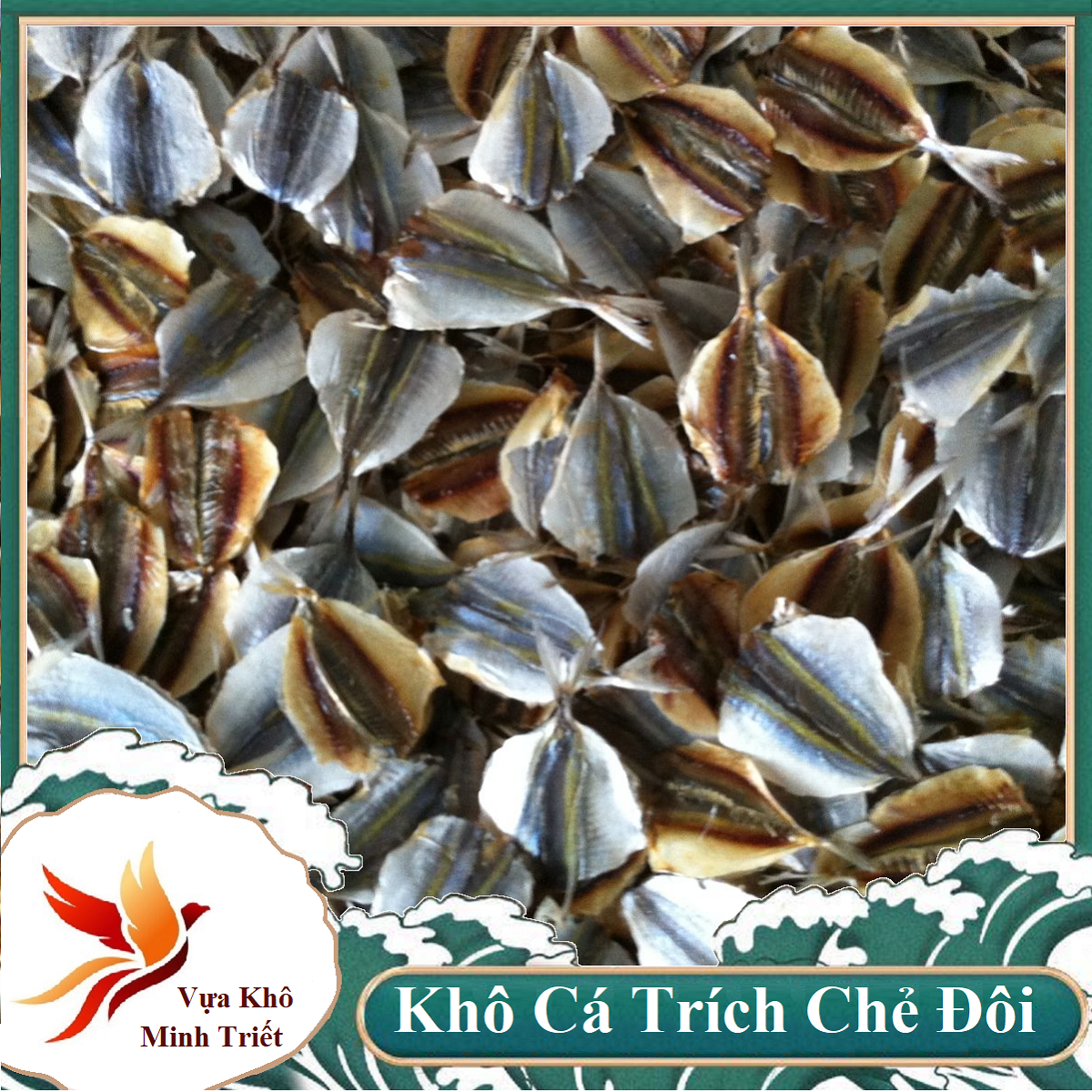 1 kg khô cá trích chẻ phi lê- 500gr khô cá trích chẻ phi lê không xương-vựa khô minh triết