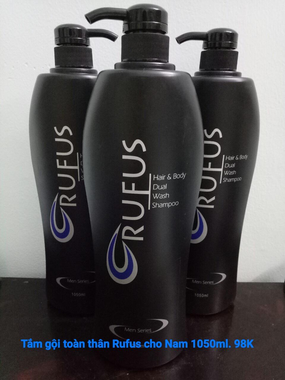 Dầu tắm gội toàn thân cho Nam Rufus 1050ml