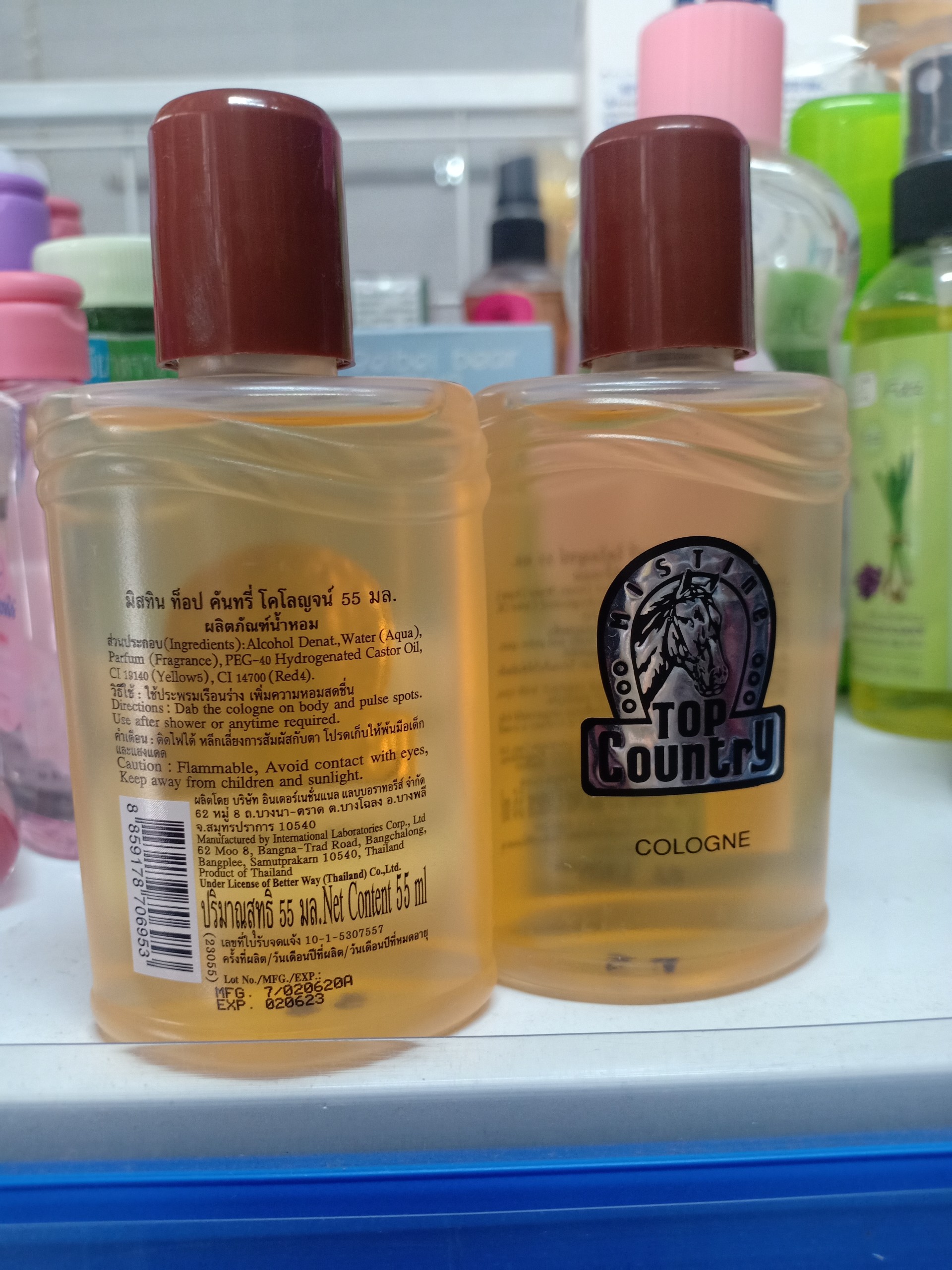 Nước hoa con ngựa Top Country 55ml Thái Lan
