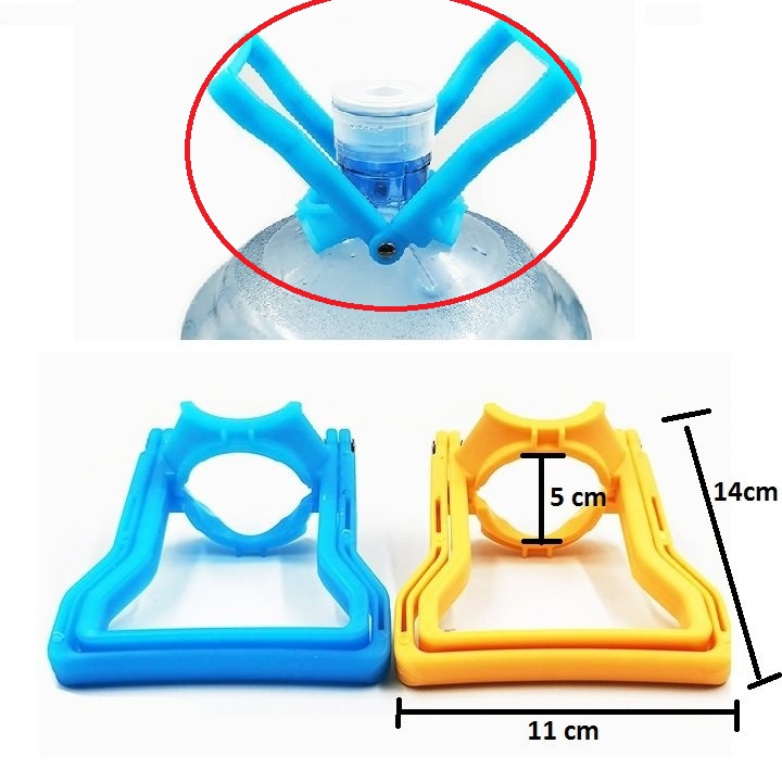 QUAI KẸP ĐẦU BÌNH NƯỚC 20L CÓ ĐƯỜNG KÍNH 5cm, ĐỒ GIA DỤNG hỗ trợ xách bình nước dễ dàng hơn . DIY744