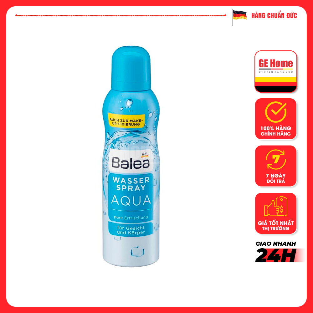 Xịt khoáng biển balea, hàng nội địa đức