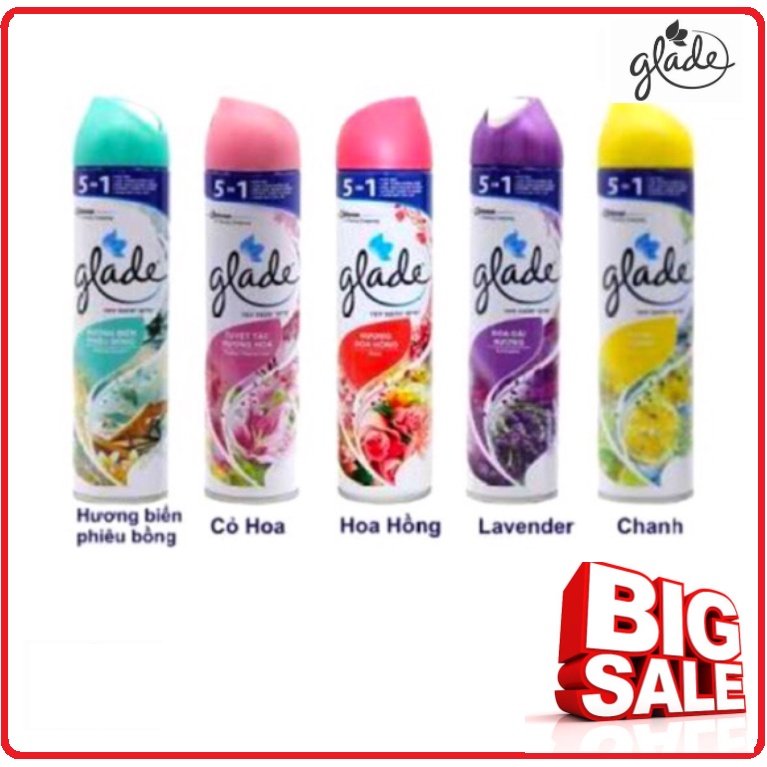 Bình xịt thơm phòng glade 280 ml