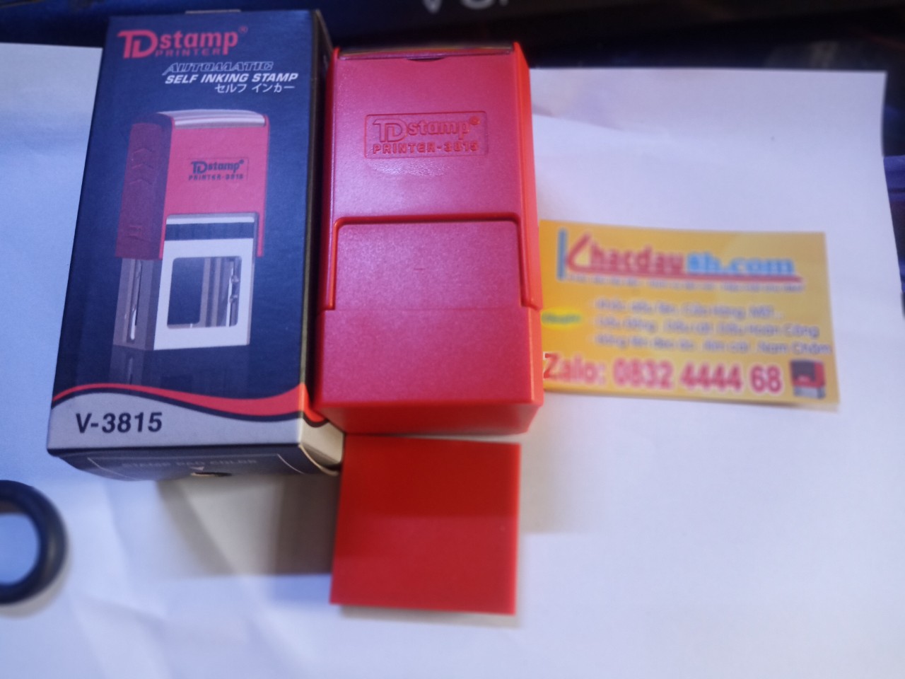 Dấu tròn 38mm không nội dung