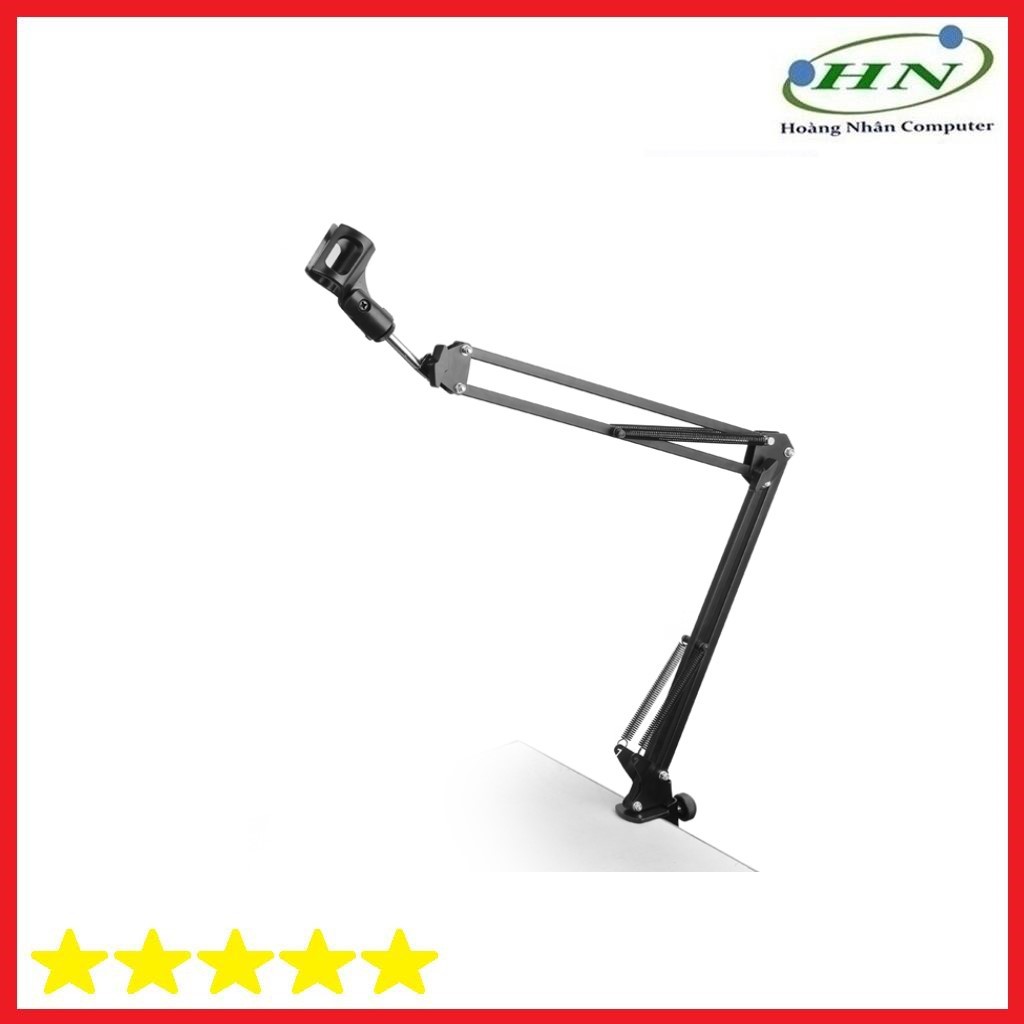 Chân kẹp bàn micro thu âm, livestream NB-25