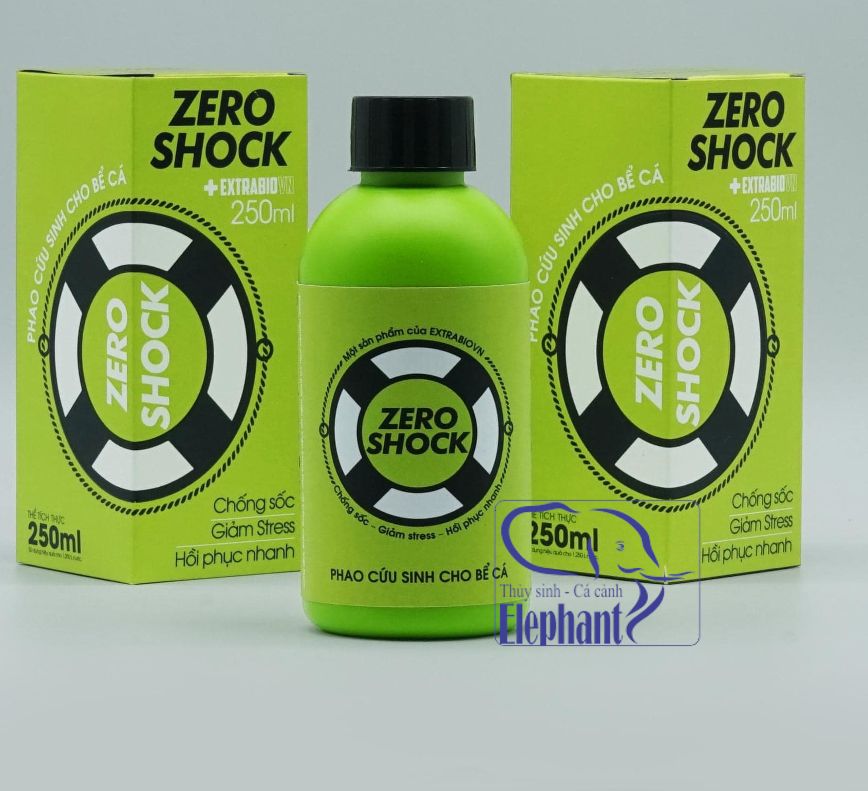 Zero Shock - Giúp ổn định chất lượng nước cho bể cá cảnh thủy sinh