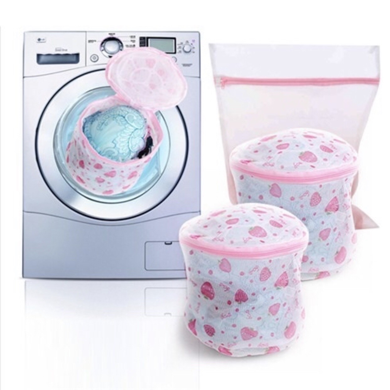 BỘ 2 TÚI LƯỚI BẢO VỆ ÁO NGỰC ĐỒ LÓT TRONG MÁY GIẶT -TÚI GIẶT BÀO QUẢN ĐỒ LÓT KHÔNG BỊ HỎNG DÁNG BAO SẠCH AN TOÀN