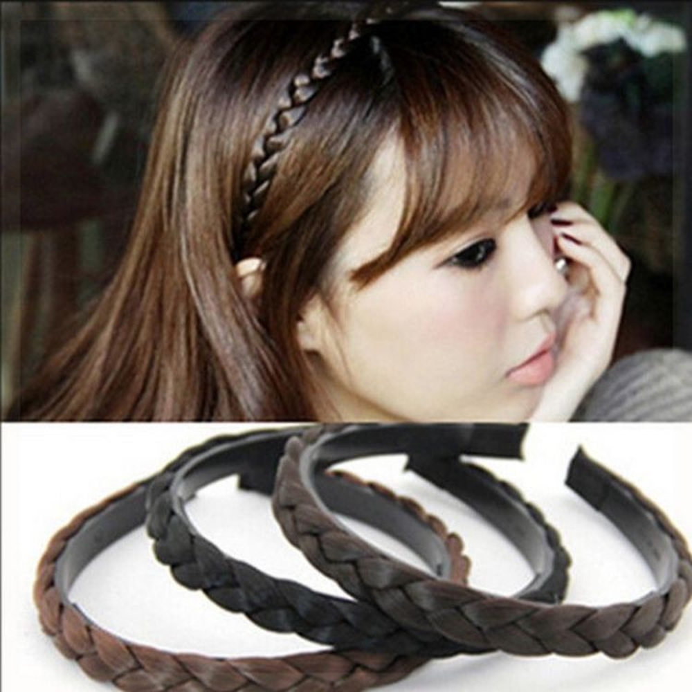 Bờm tóc tết cài tóc nữ tính, duyên dáng