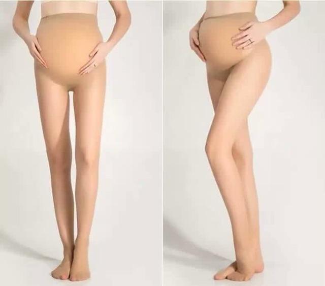 Quần tất bầu mỏng siêu dai siêu bền SK màu da chân màu đen, quần tất bầu SK, quần tất bầu mùa đông, quần tất bầu màu da, quần tất cho bà bầu - Shoptuankiet