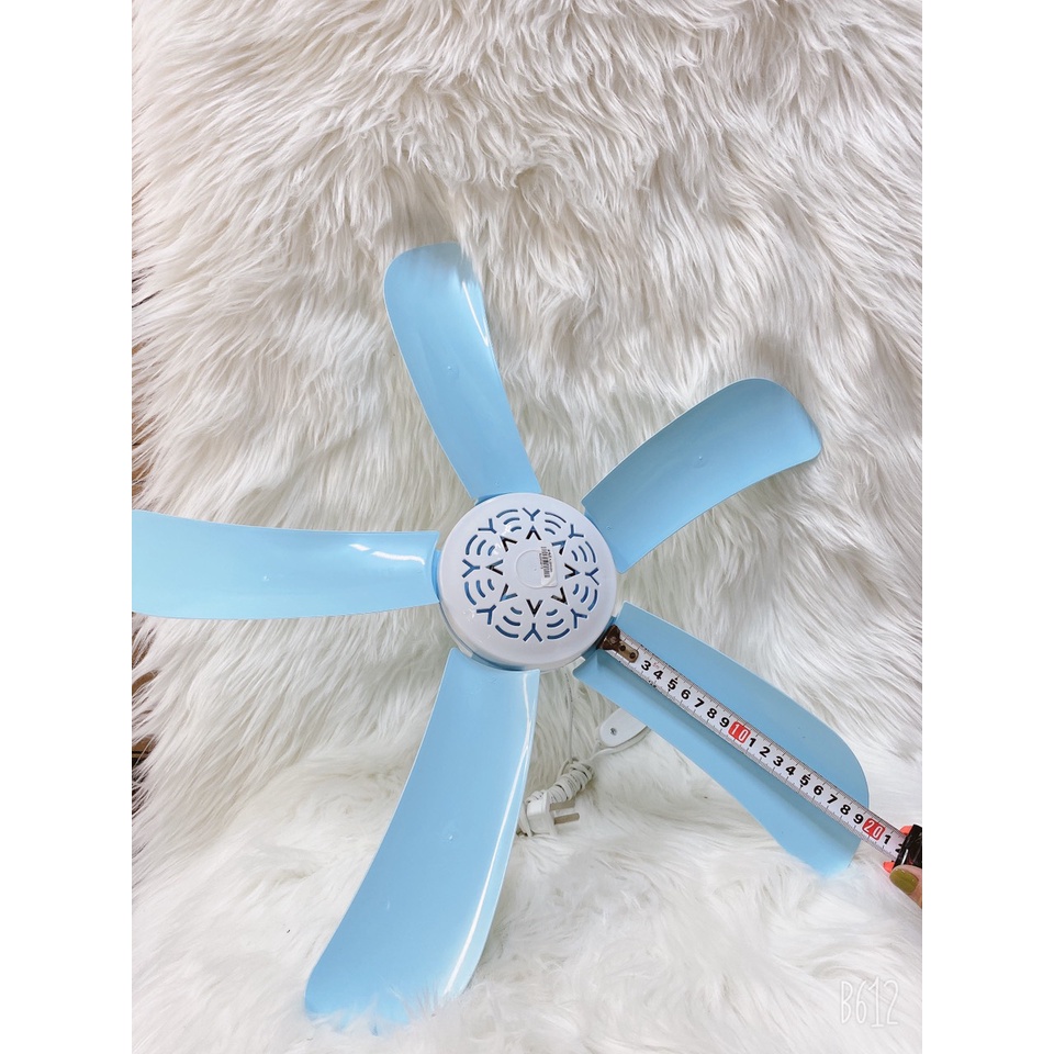 Quạt màn trần 52cm 5 cánh quay mạnh êm ái