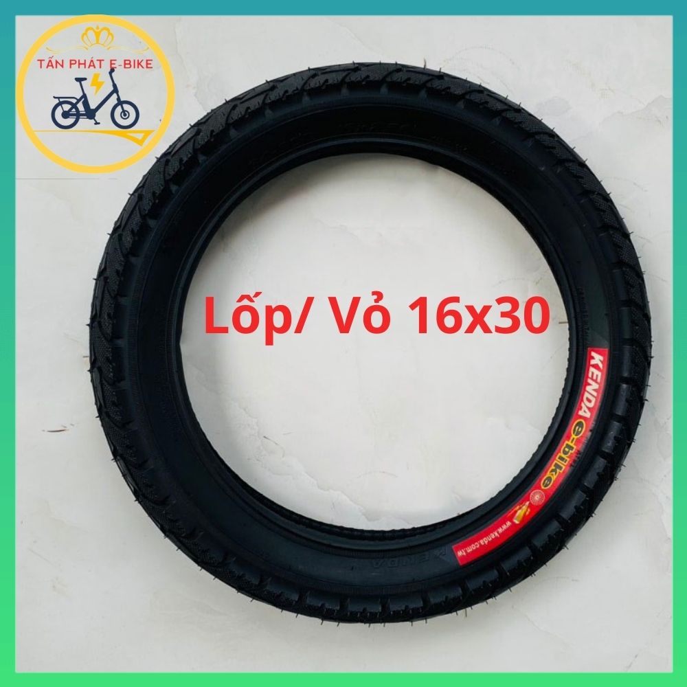 Vỏ/ lốp xe đạp điện kenda 16x3.0