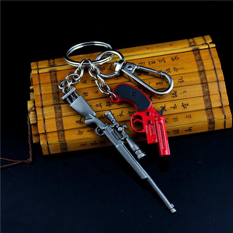Móc Khóa Kép M24 Pubg Với Sung Gọi Thính FlareGun Pubg
