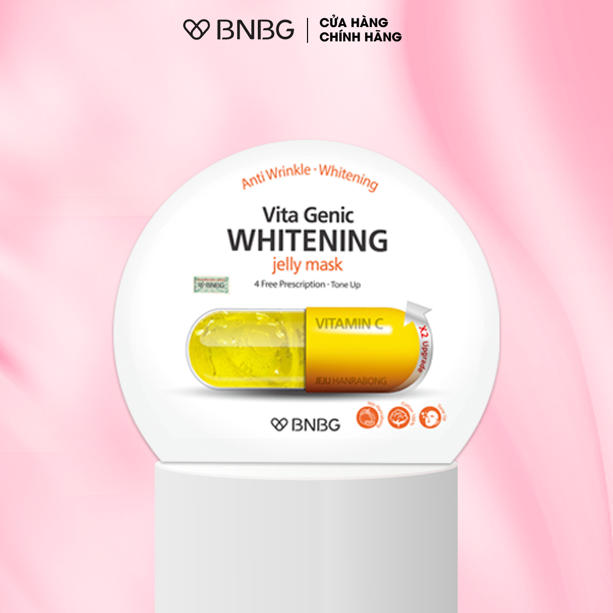 Mặt Nạ BNBG Dưỡng Trắng Da Vita Genic Whitening Mask (Vitamin C) 30ml