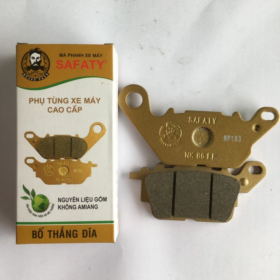Bố thắng đĩa cao cấp safaty : exter 150 trước, sirius fi,...