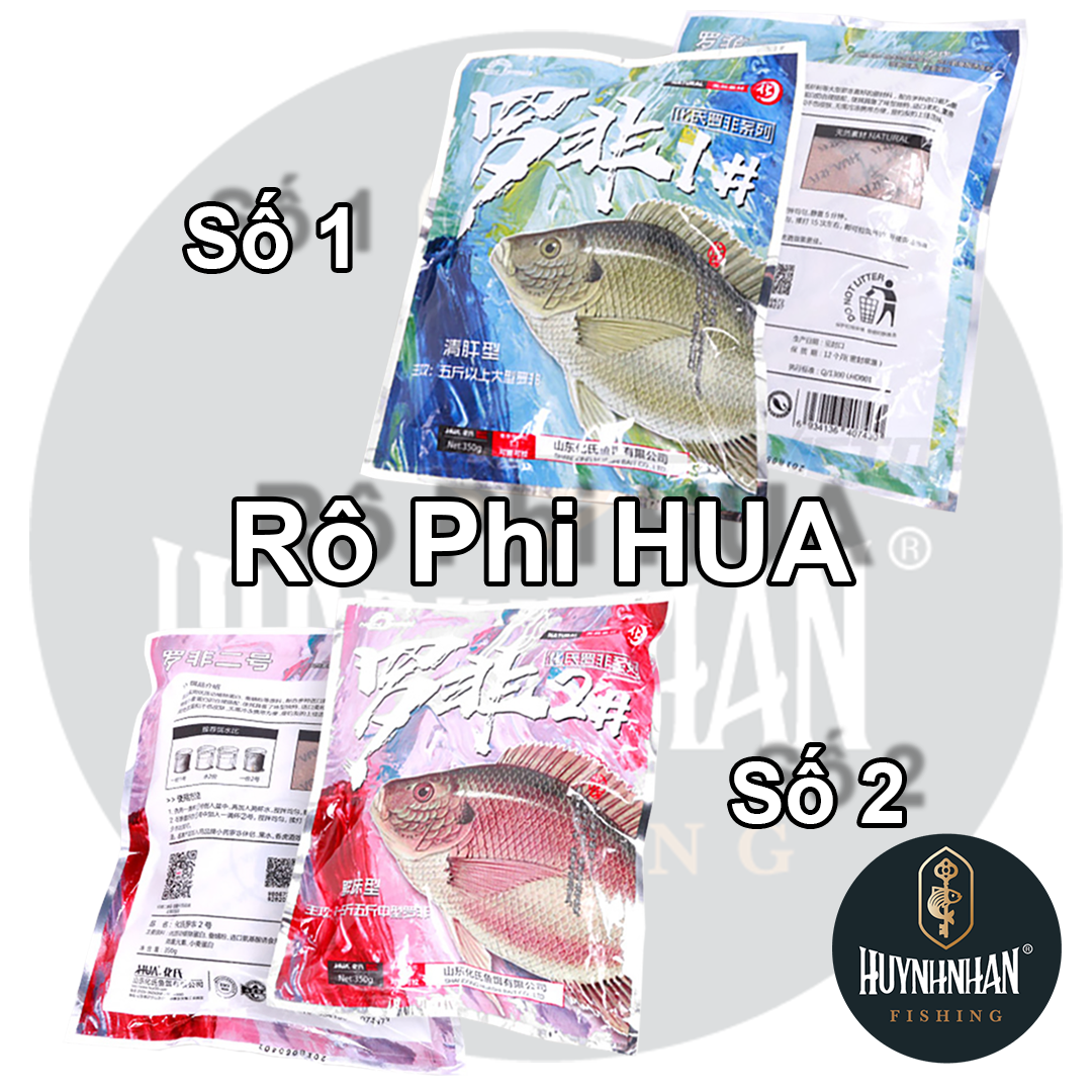 Mồi câu cá - rô phi hua 350g