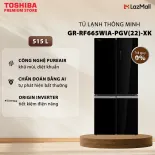Tủ lạnh Thông Minh Toshiba Inverter 515 lít GR-RF665WIA-PGV(22)-XK - Quản Lý Thực Phẩm, Giám Sát Độ Tươi Mọi Lúc