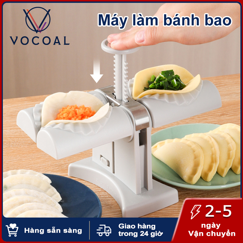 Vocoal khuôn làm há cảo tự động hai đầu tiện dụng cho nhà bếp dễ vận hành và dễ vệ sinh