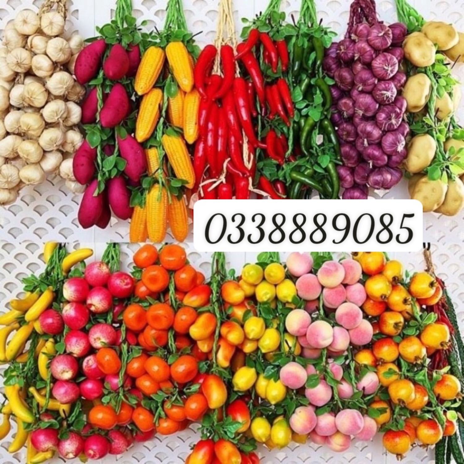 Dây hành tỏi ớt, lạc trang trí
