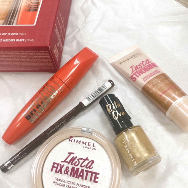 [HCM]Set trang điểm 5 món full size Rimmel London Summer Glow Look