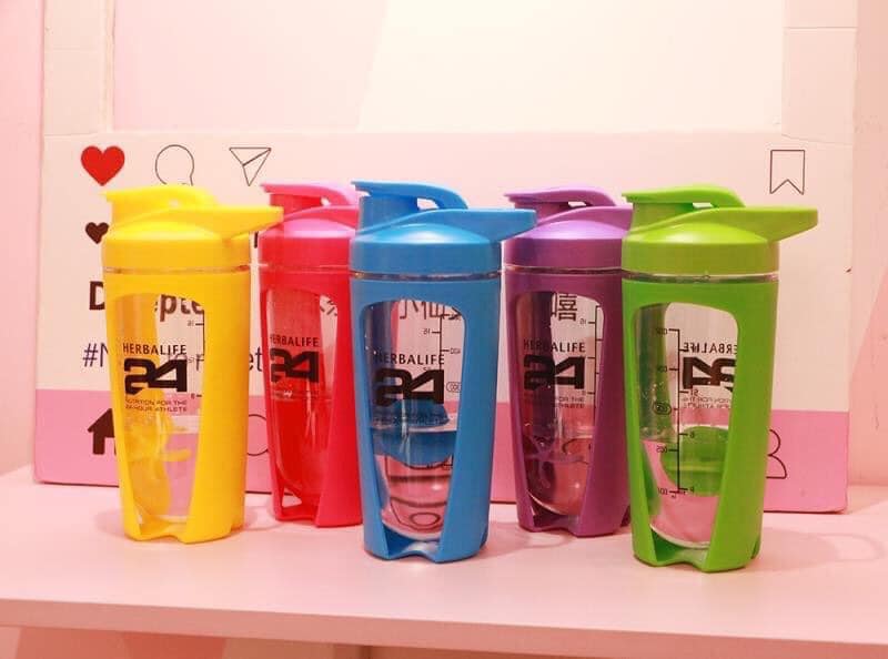 Bình lắc shaker thể thao 2 lớp HBL dung tích 500ml