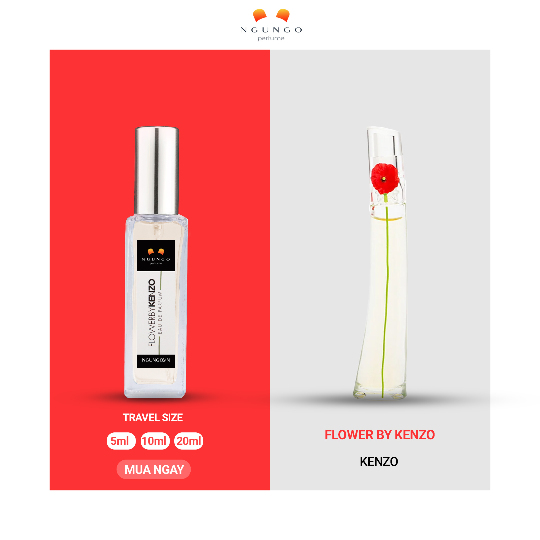 Nước hoa nữ Ken.zo Flower by Ken.zo dạng xịt nhỏ gọn bỏ túi