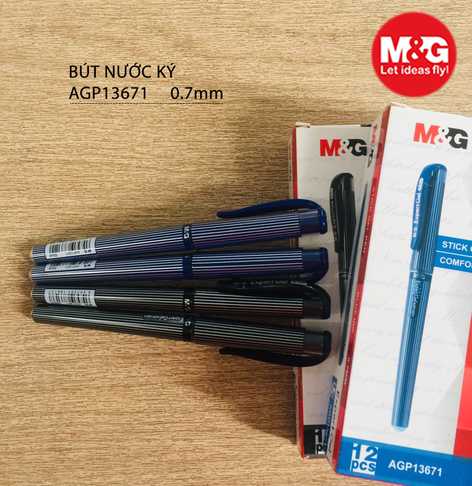 Cây viết chữ Hán và bút ký nét 0.7 chất lượng AGP13671, với mực từ Nhật Bản tay cầm cao su cực êm Vpp Sáng tạo quà tặng kèm đơn Cứ mua là có quà