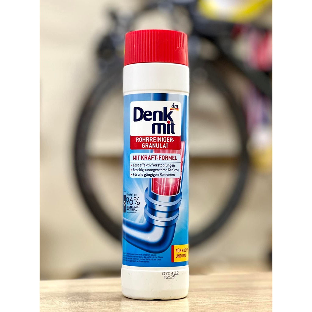 Bột thông cống denkmit 600gr - nhập đức chính hãng